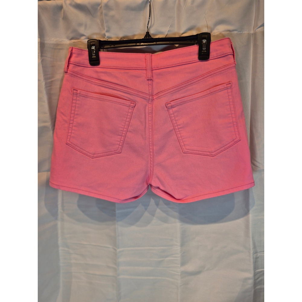 Old Navy Wow High-Rise Denim Shorts Womens 10 Pink Hot Pink Summer Casual